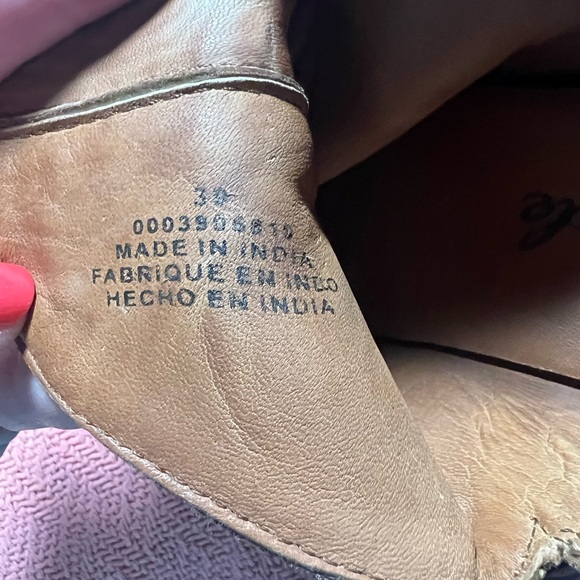 Stylish Animal Print Suede FREE PEOPLE Ankle Boots - Picture 7 of 7